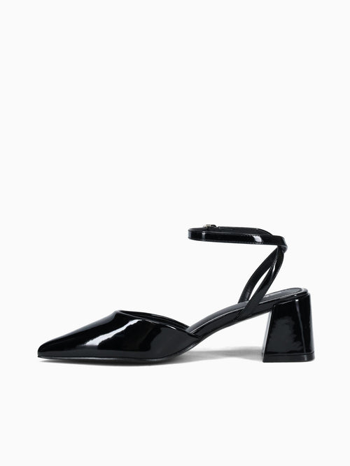 Celly Black Patent Black / 5 / M