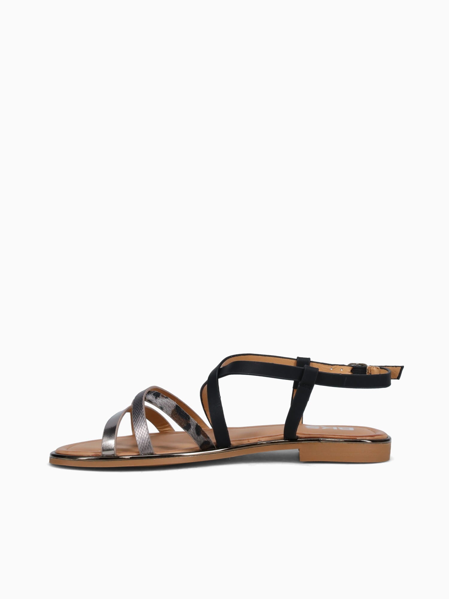 Pina Black Leopard Smooth Black / 5 / M