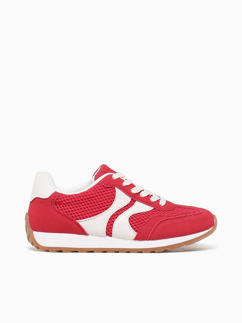 Penelope Red Smooth Textile Red / 5 / M
