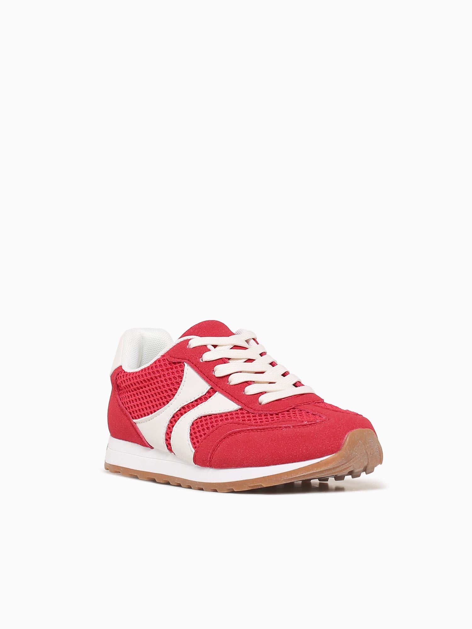 Penelope Red Smooth Textile Red / 5 / M