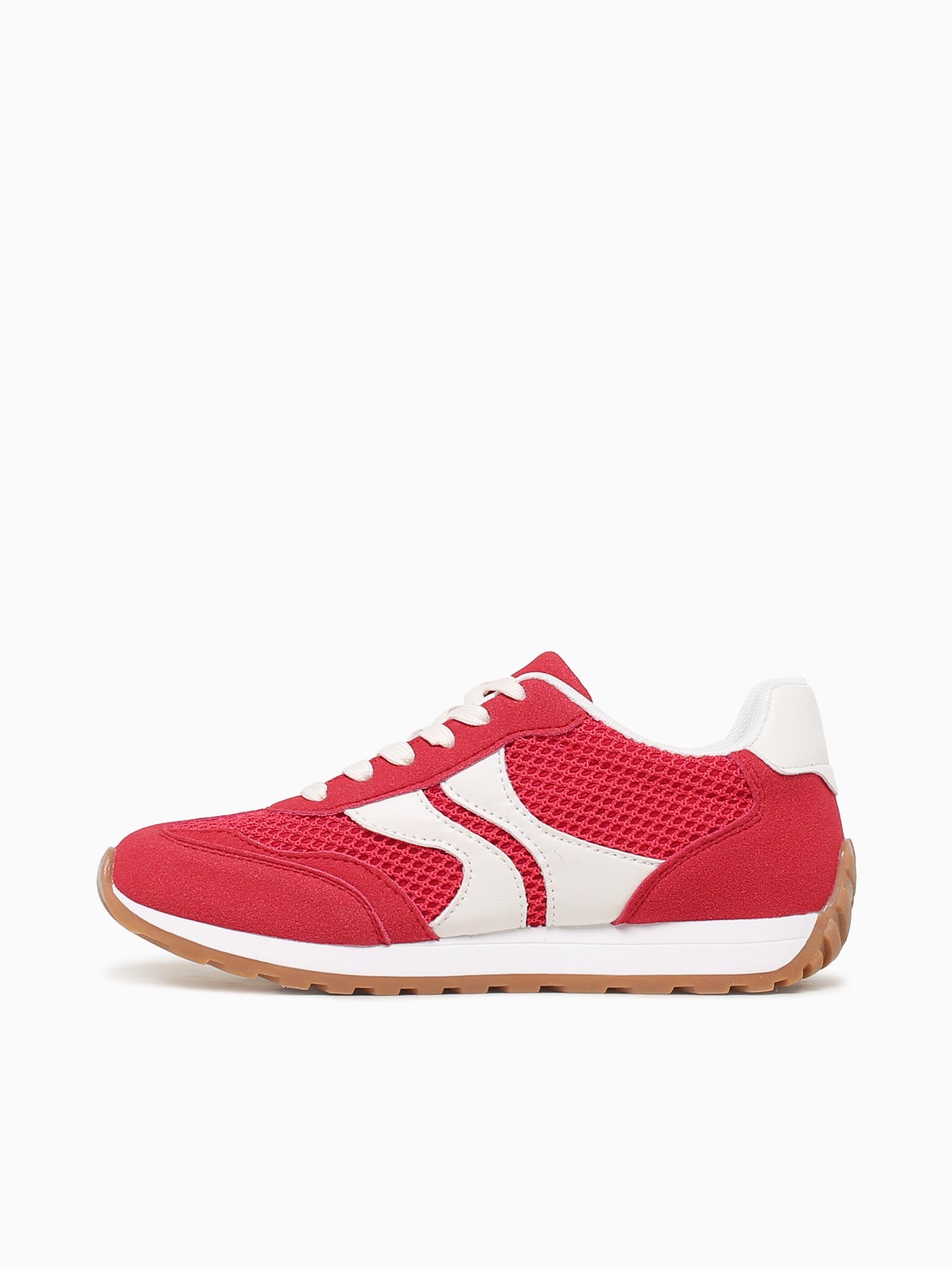 Penelope Red Smooth Textile Red / 5 / M
