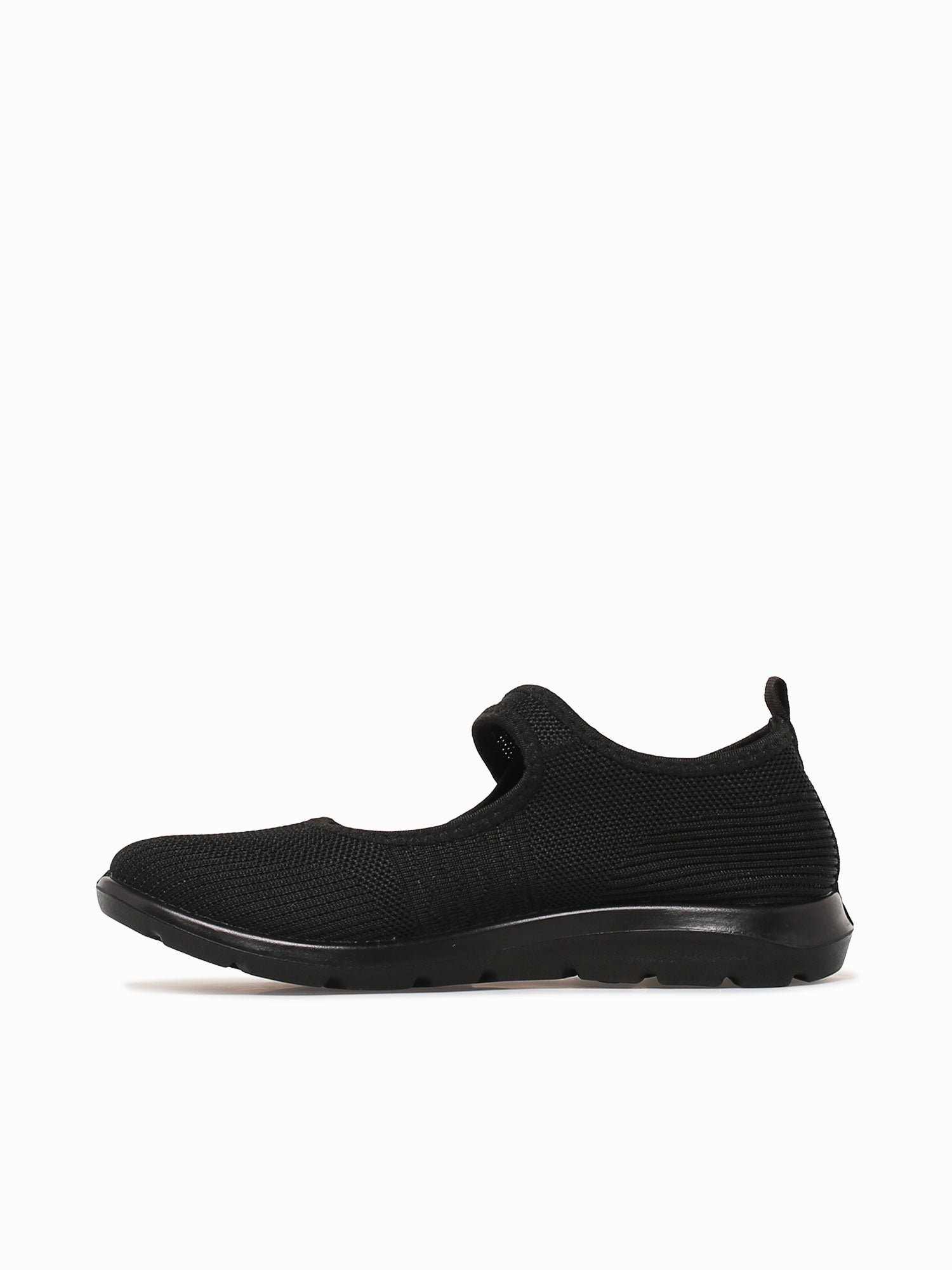 Gena Black Knit Black / 5 / M