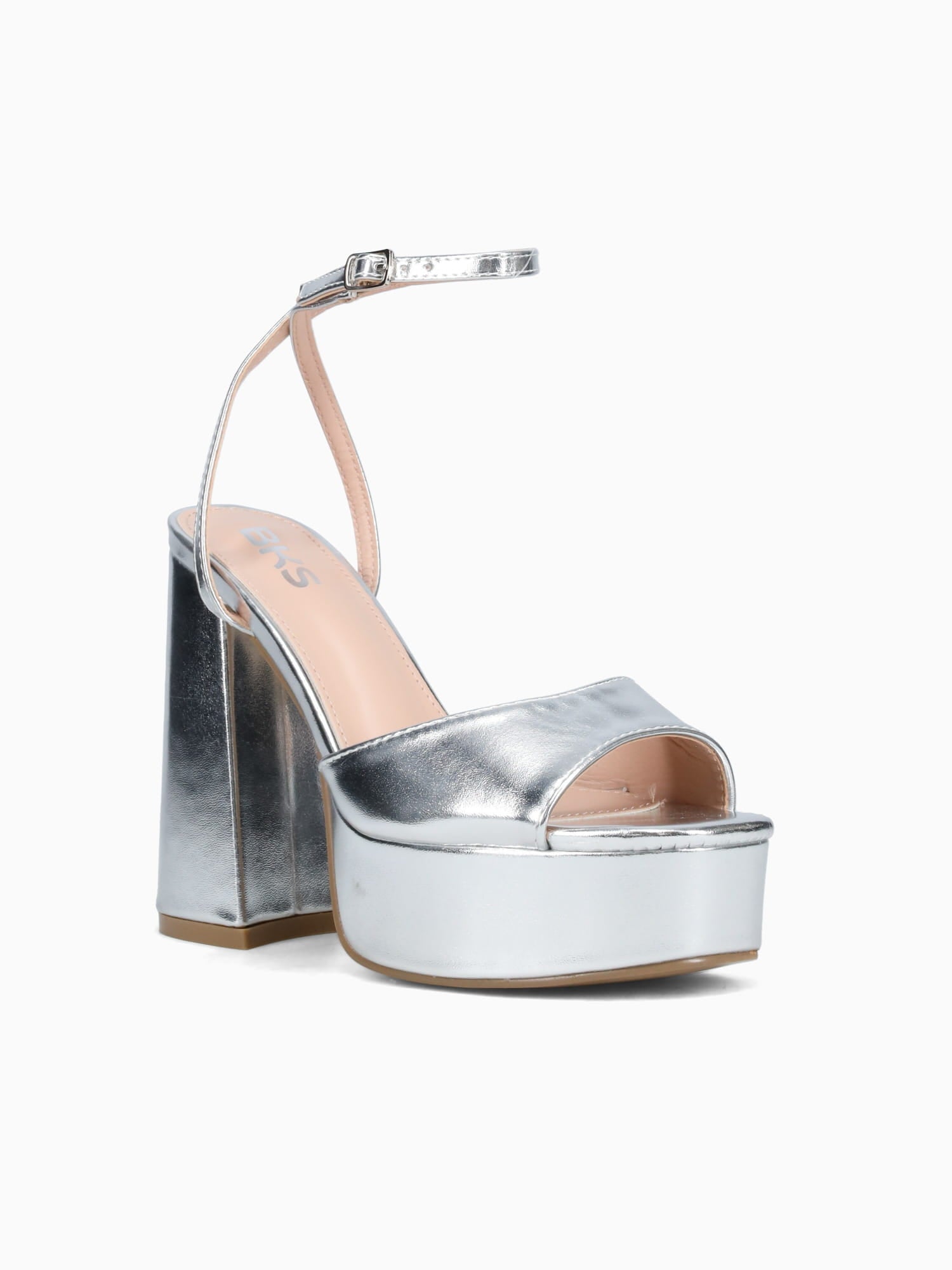 Jaxine Silver Metallic Silver / 5 / M