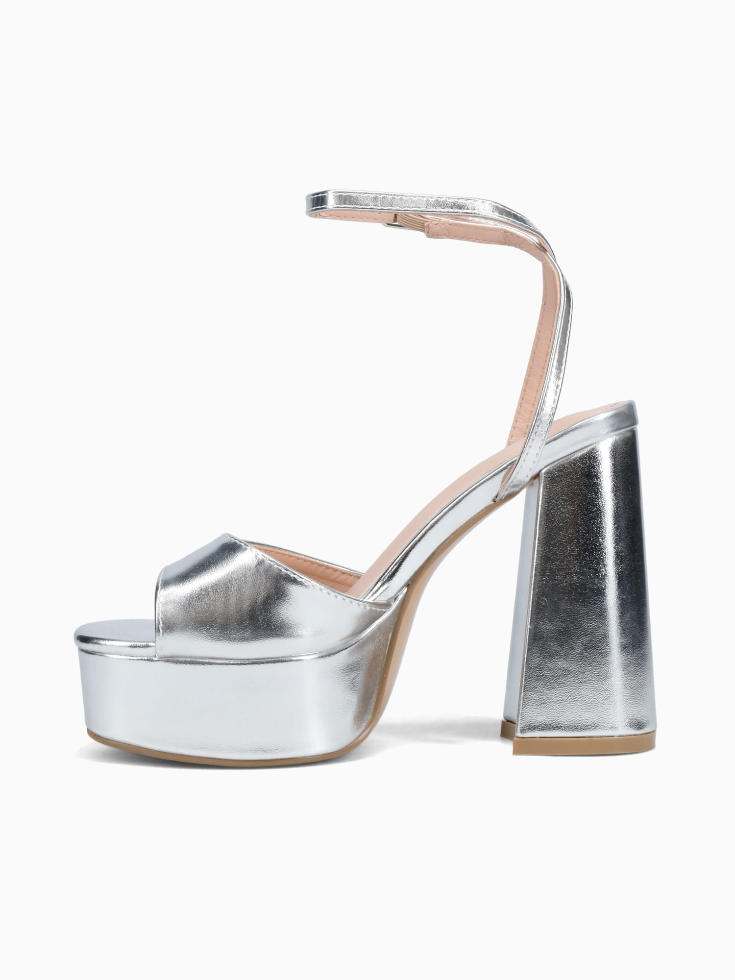 Jaxine Silver Metallic Silver / 5 / M