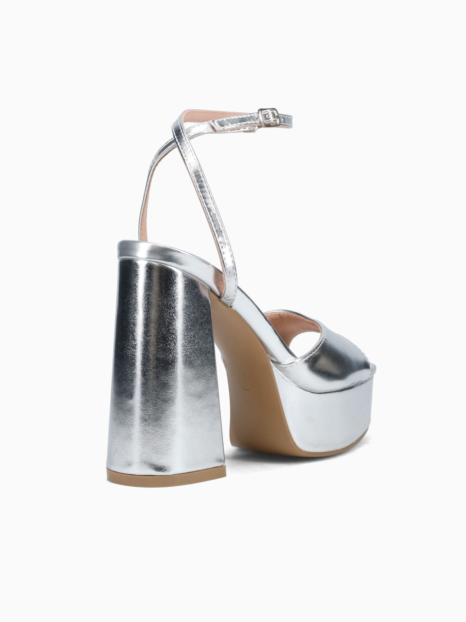 Jaxine Silver Metallic Silver / 5 / M