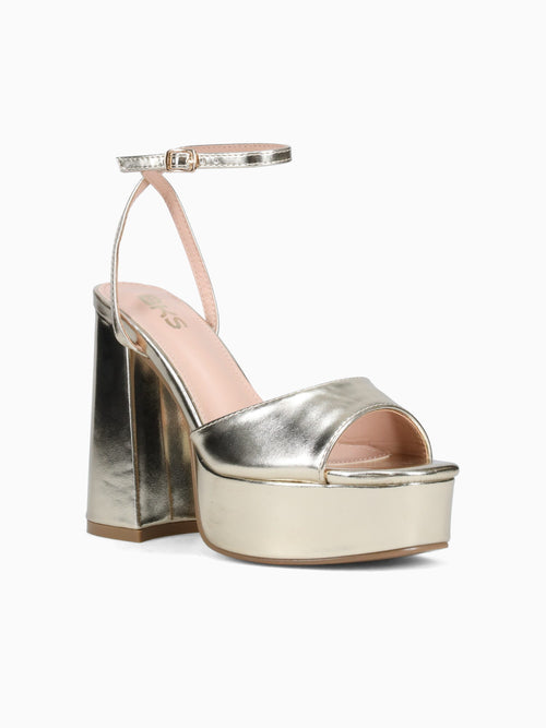 Jaxine Gold Metallic Gold / 5 / M