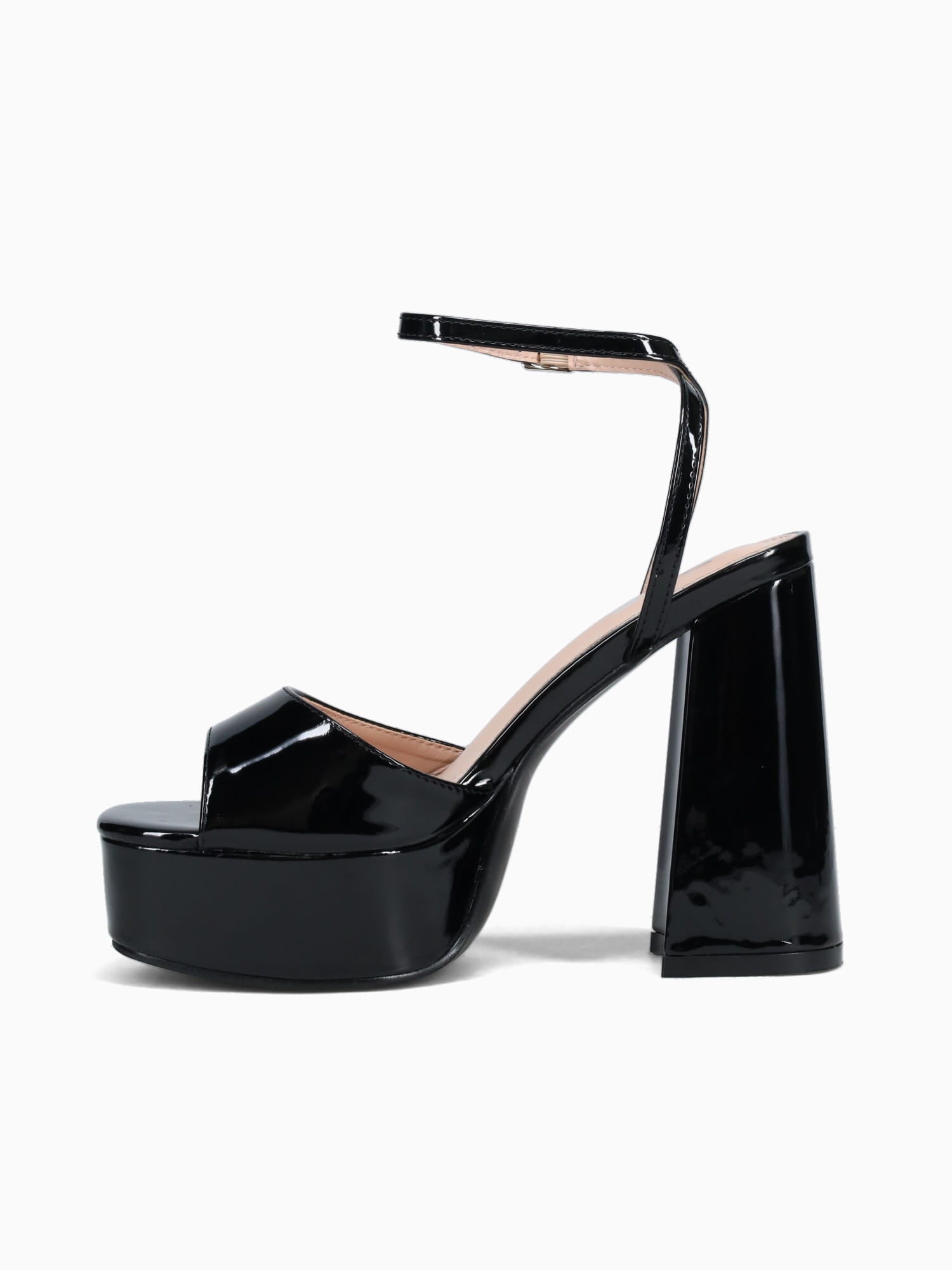 Jaxine Black Patent Black / 5 / M