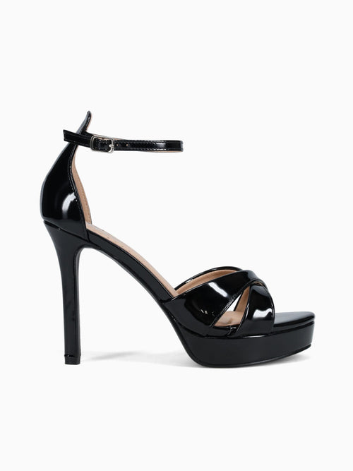 Terri Black Patent Black / 5 / M