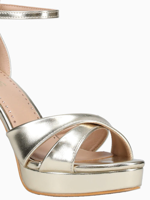 Terri Gold Metallic Gold / 5 / M