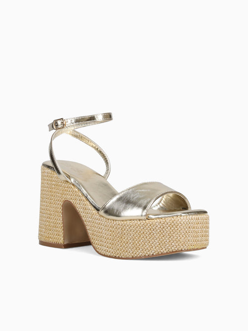 Cecilia Gold Metallic Gold / 5 / M