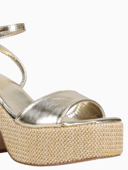 Cecilia Gold Metallic Gold / 5 / M