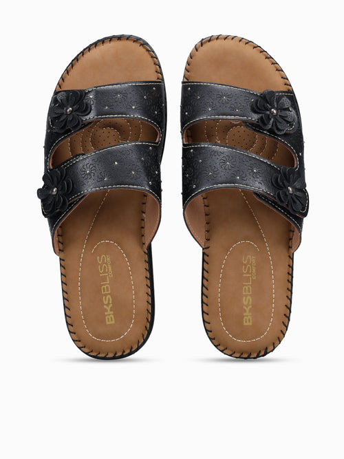 Edith Black Smooth Black / 5 / M