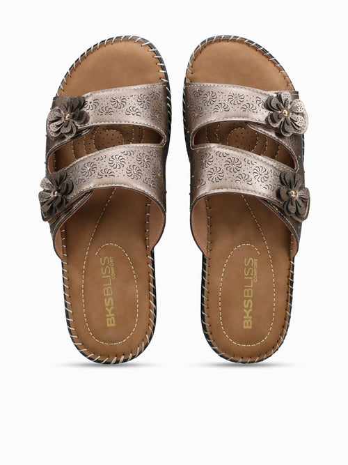 Edith Bronze Metallic Bronze / 5 / M