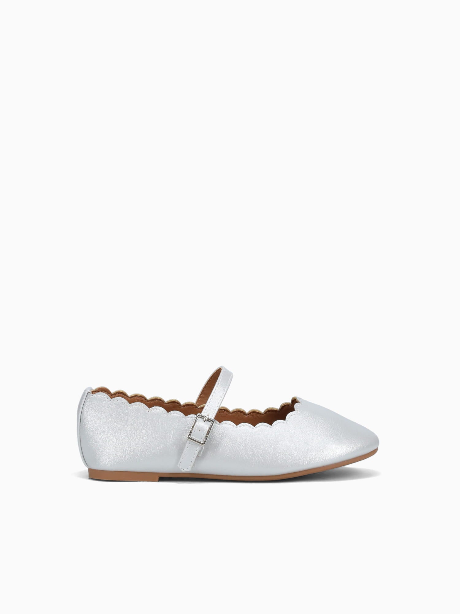 Wavy Silver Metallic Silver / 1 / M