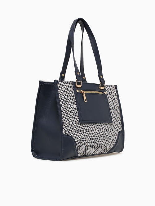 Mila Tote Navy Navy