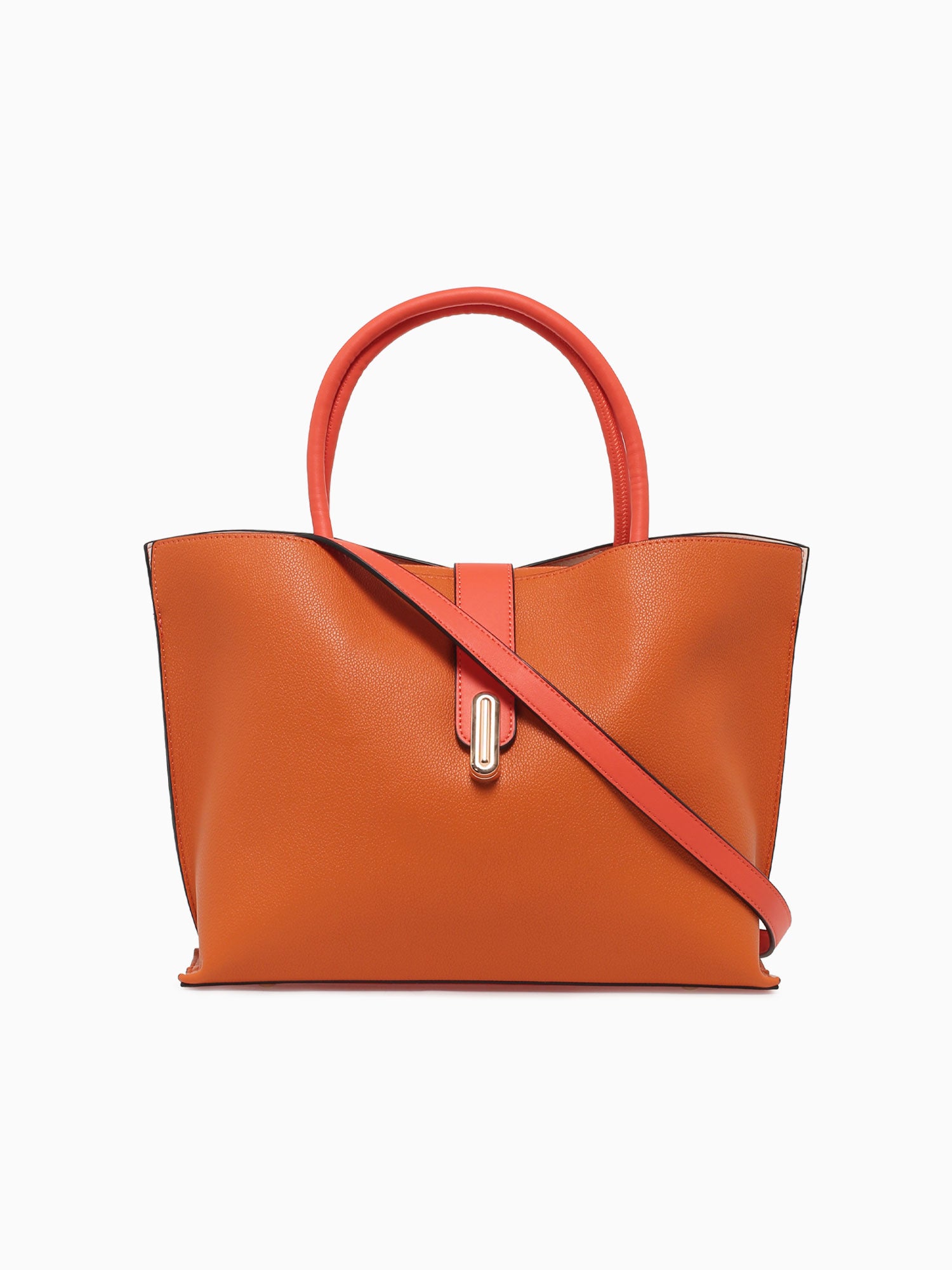 Fallon Top Handle Orange Orange