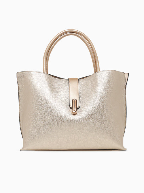 Fallon Top Handle Gold Gold