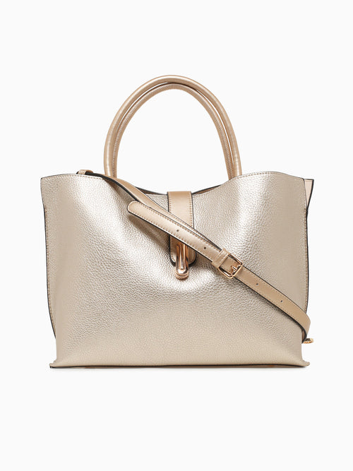Fallon Top Handle Gold Gold
