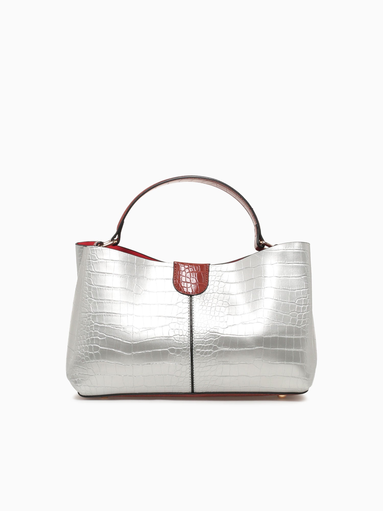 Fatima Top Handle Silver Silver