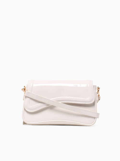 Polina Shoulder Bag Off White Pat Off White