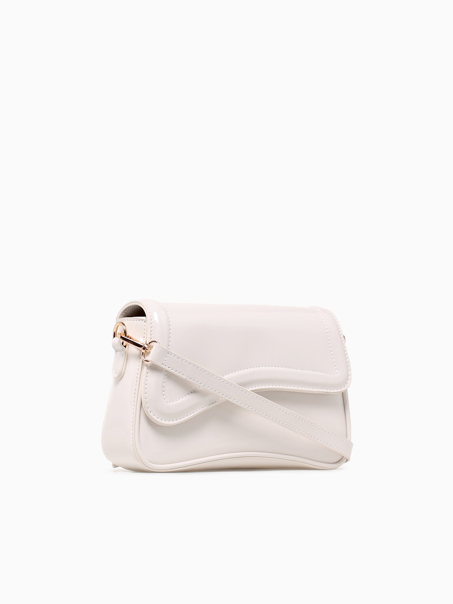 Polina Shoulder Bag Off White Pat Off White