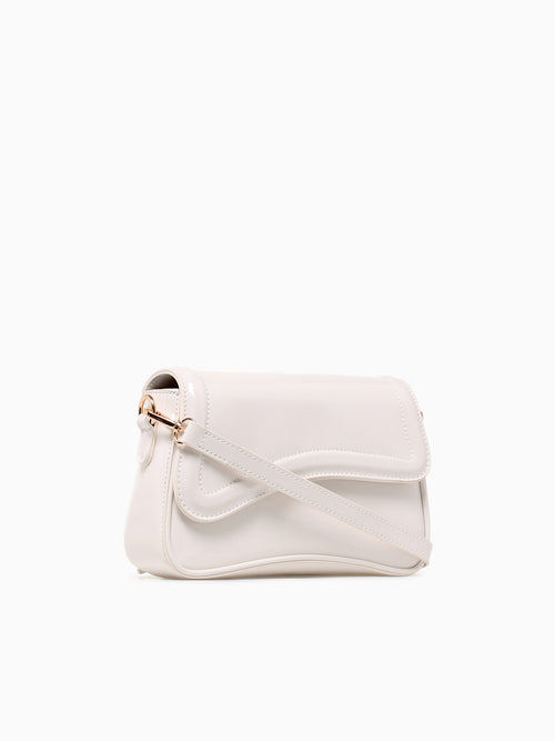 Polina Shoulder Bag Off White Pat Off White