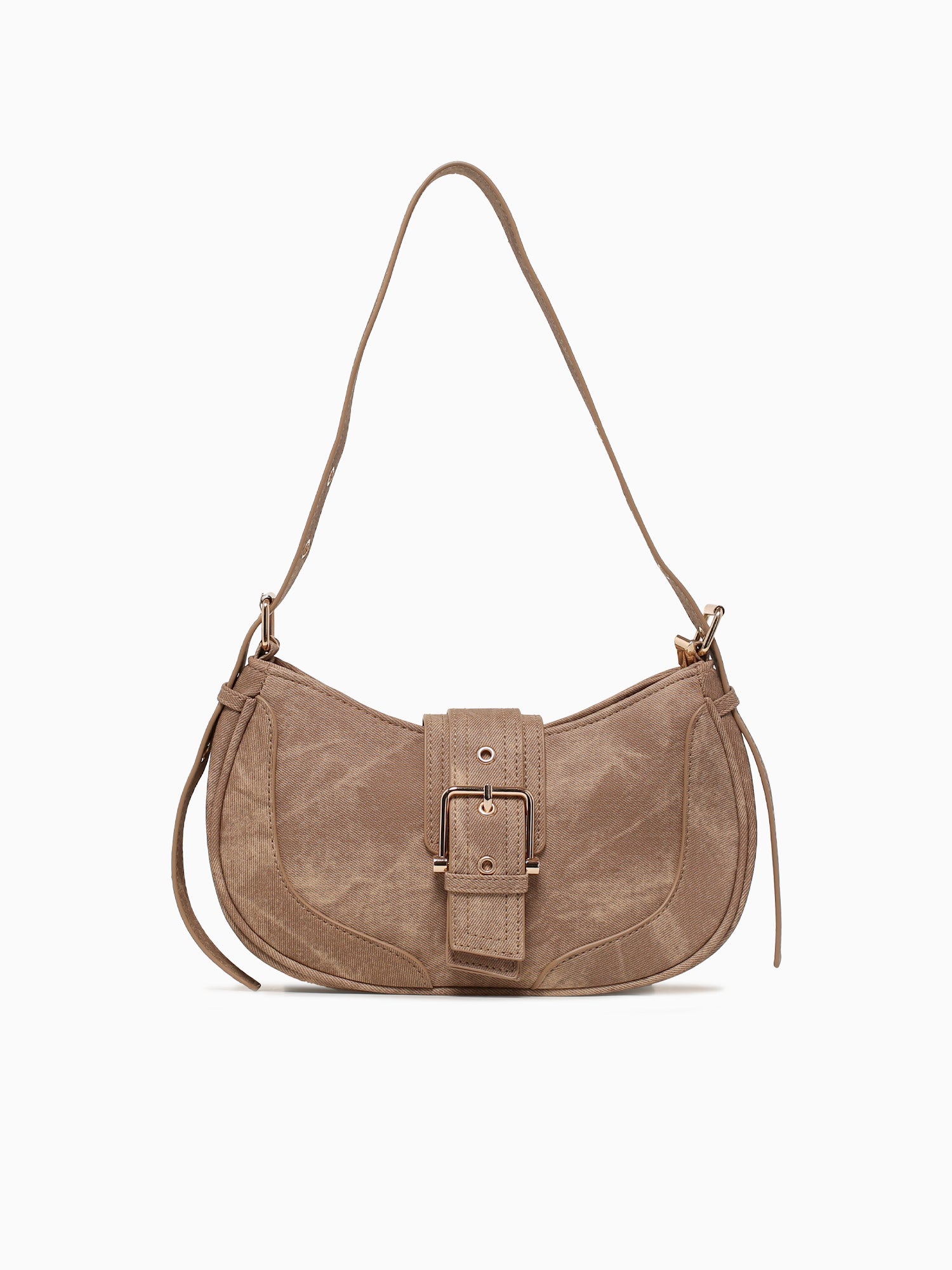 Lia Shoulder Bag Dark Beige Beige