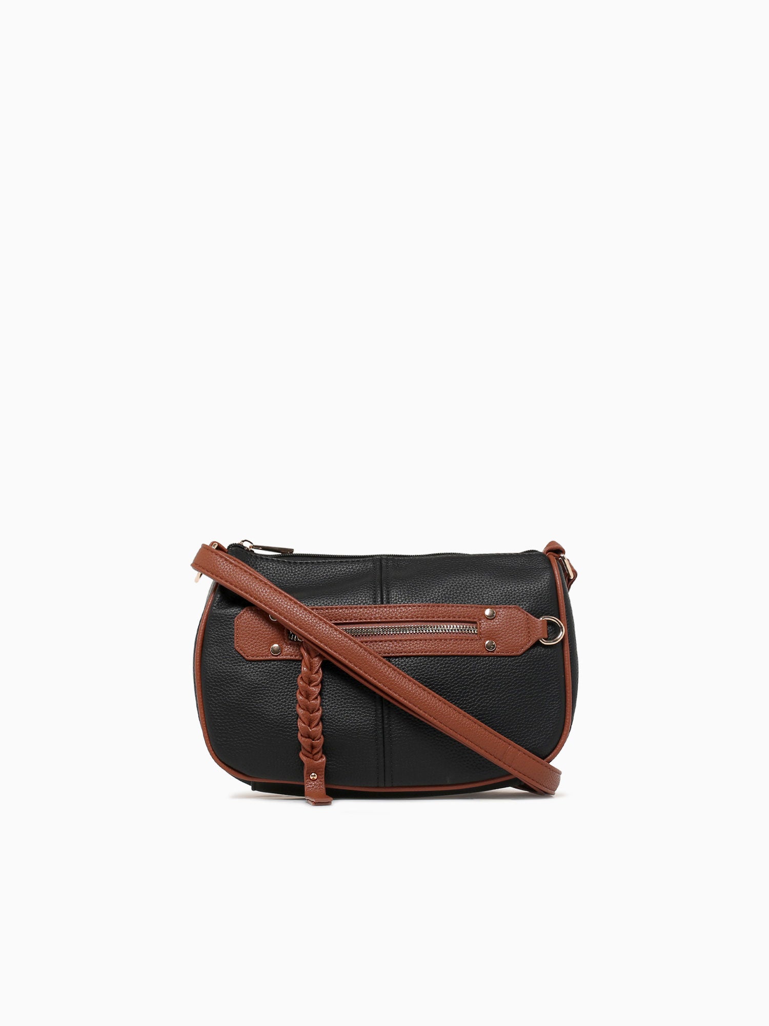 Vera Crossbody Black Tan Black