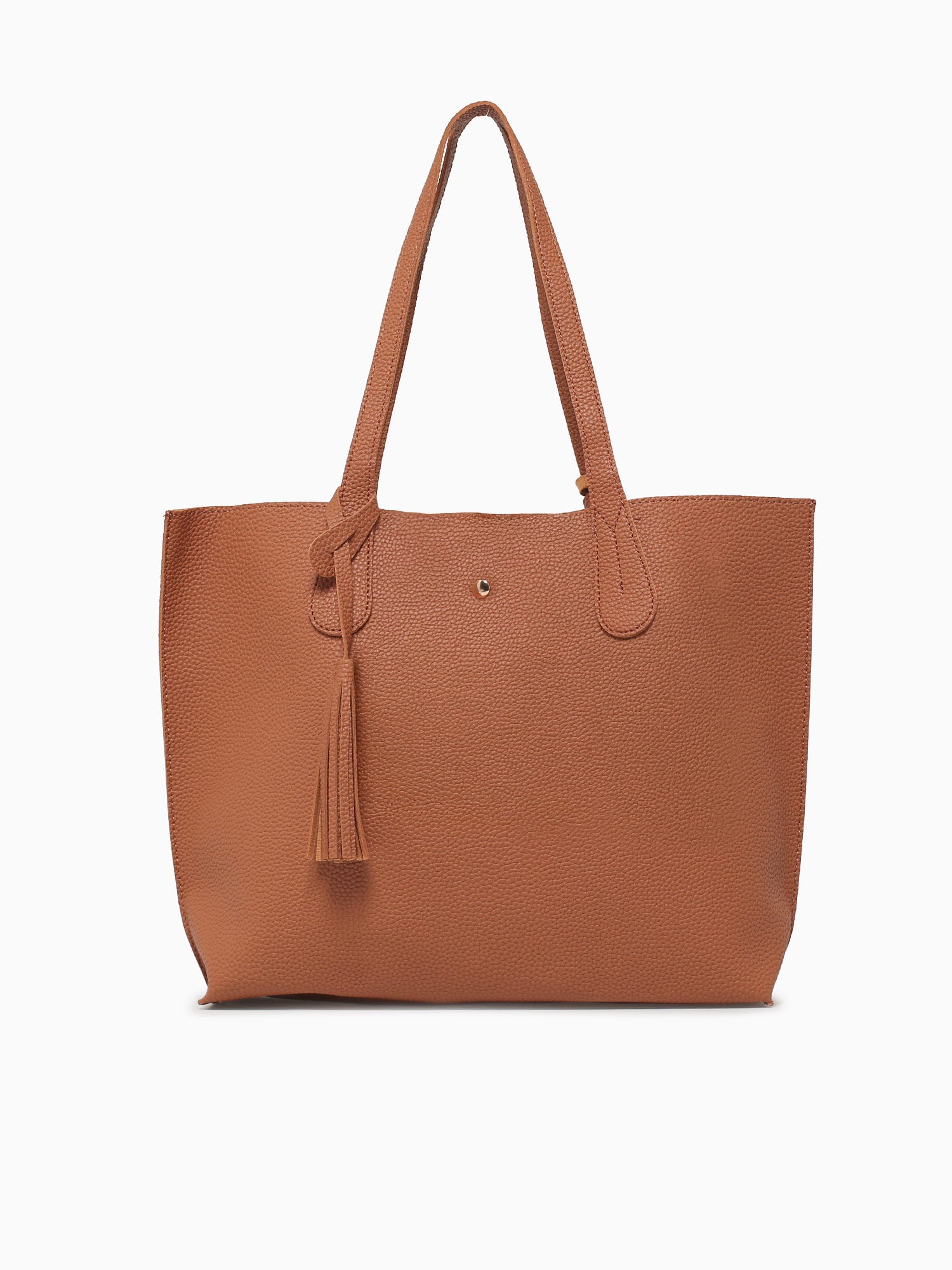 Simple Tote Tan Tan