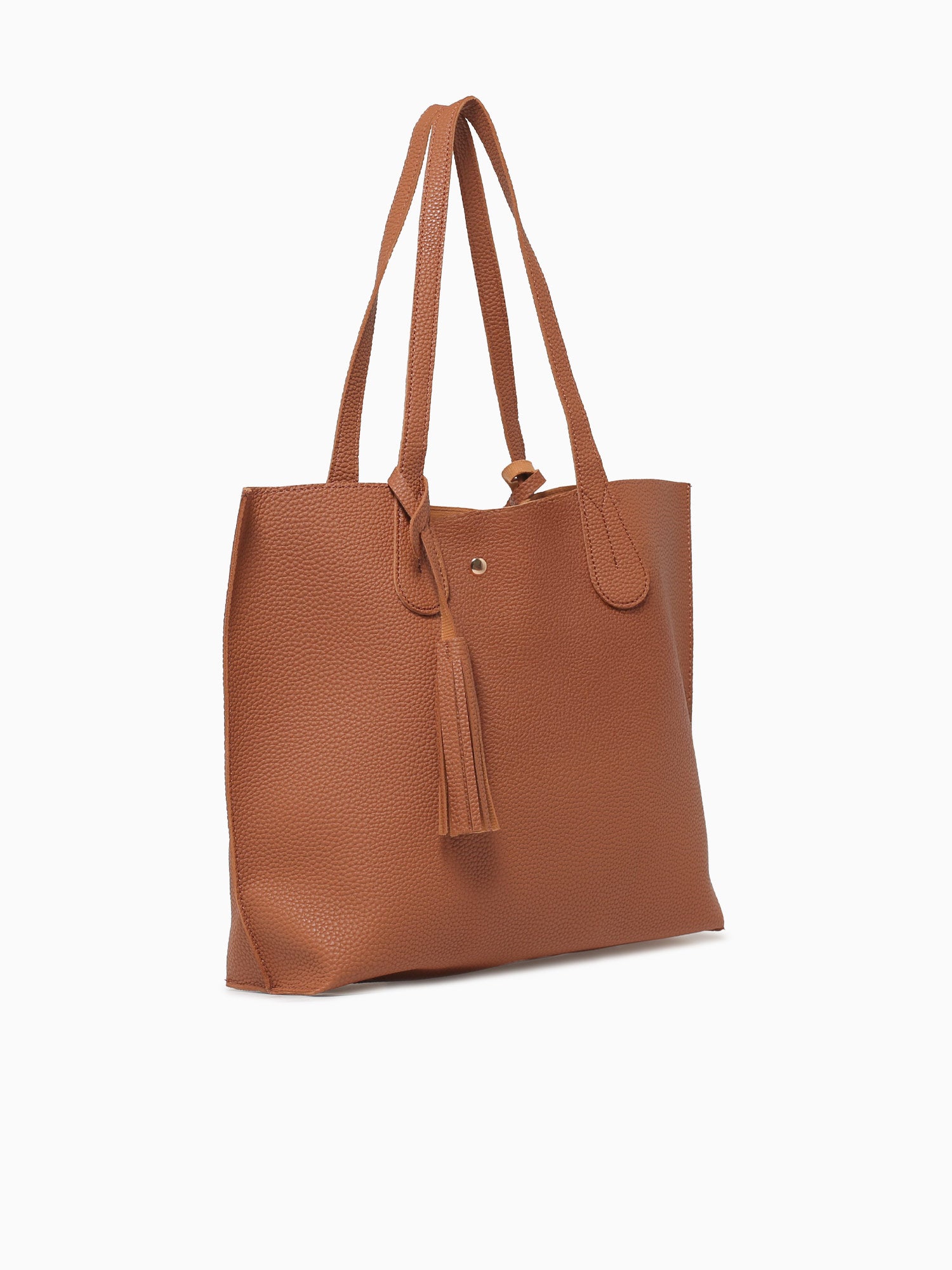 Simple Tote Tan Tan