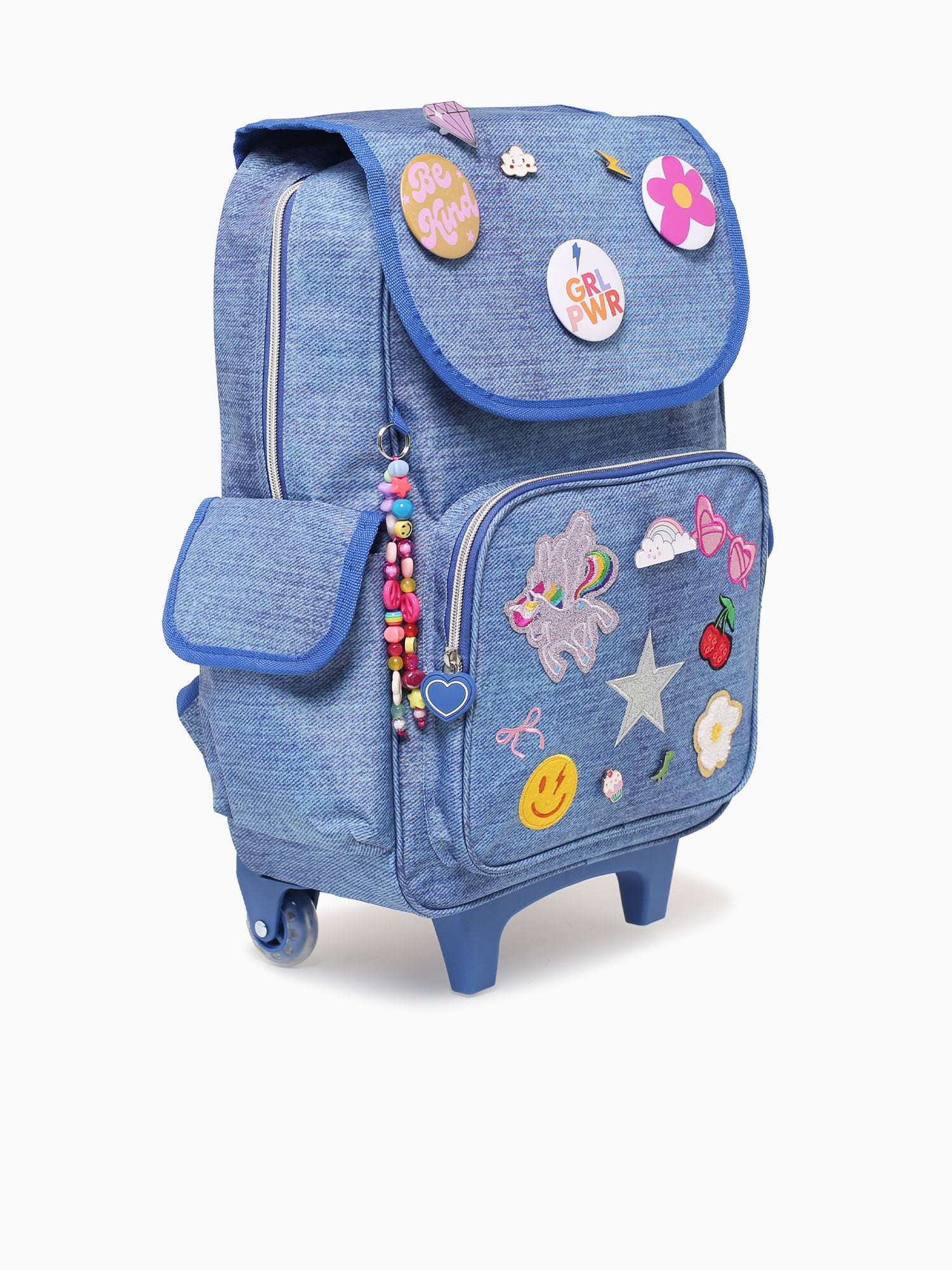 Sticker Trolly Bag Pink Multi Pink Multi