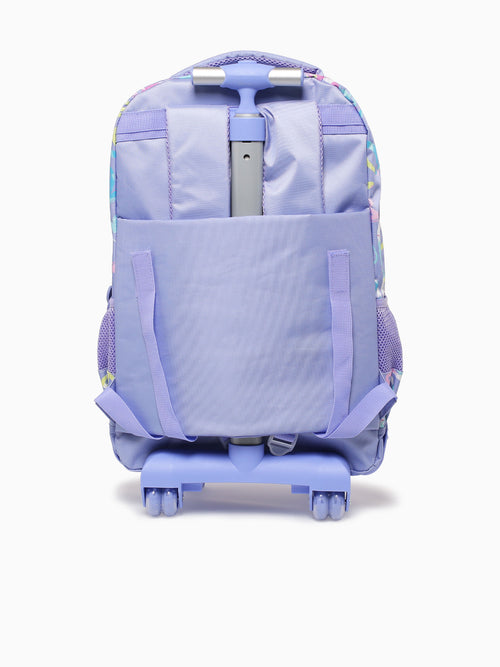 Heart Trolly Bag Purple Purple