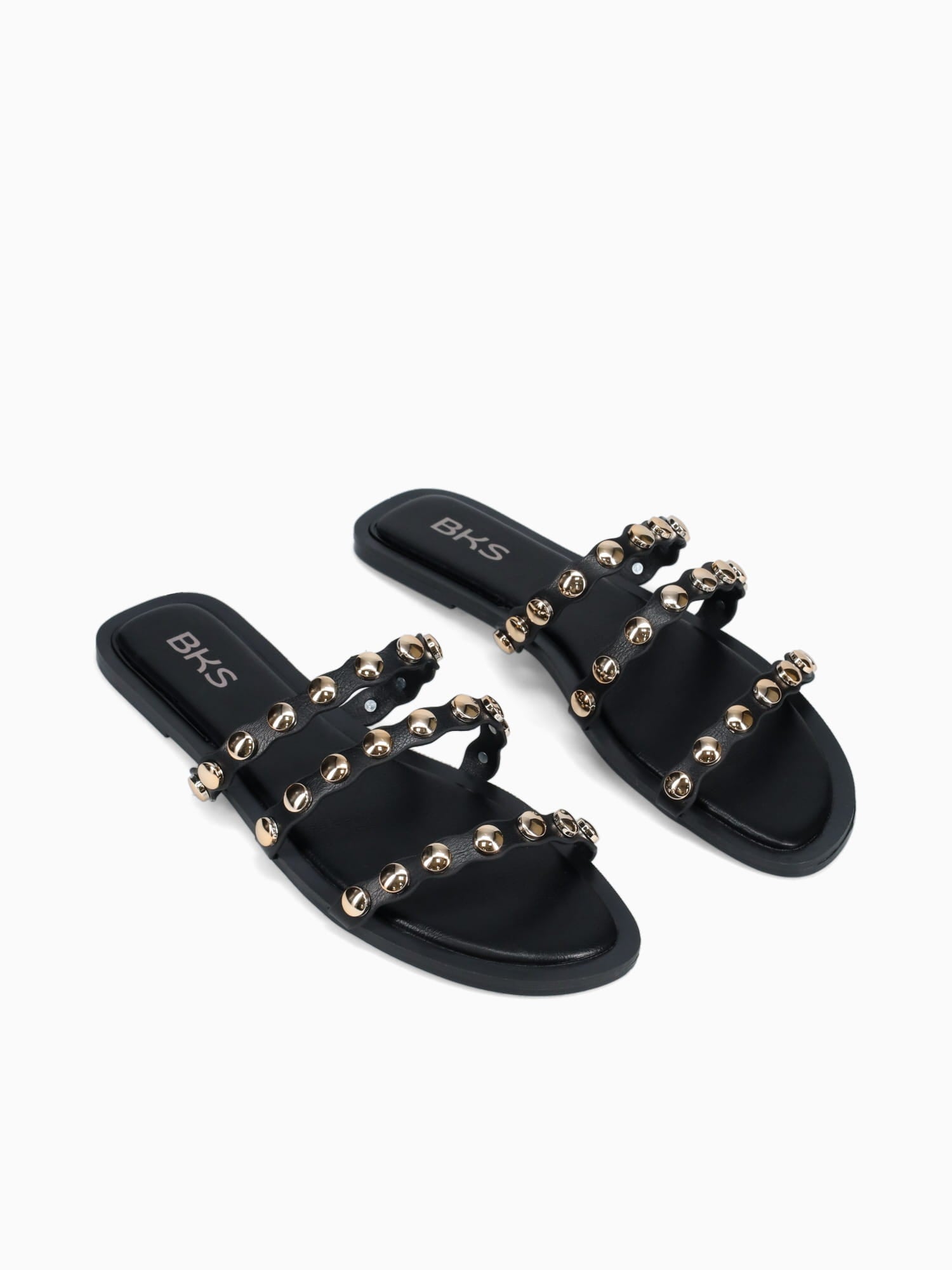 Leslie Black Smooth Black / 5 / M