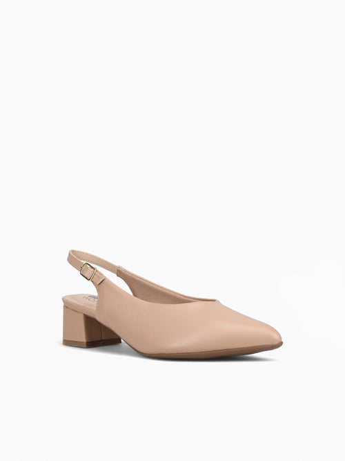 Paulette Nude Napa Taupe / 5 / M