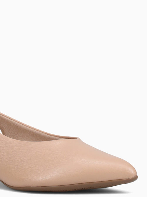 Paulette Nude Napa Taupe / 5 / M