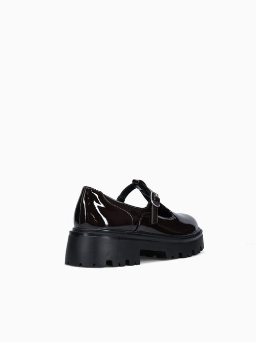 Joyce Dark Brown Patent Dark Brown / 5 / M