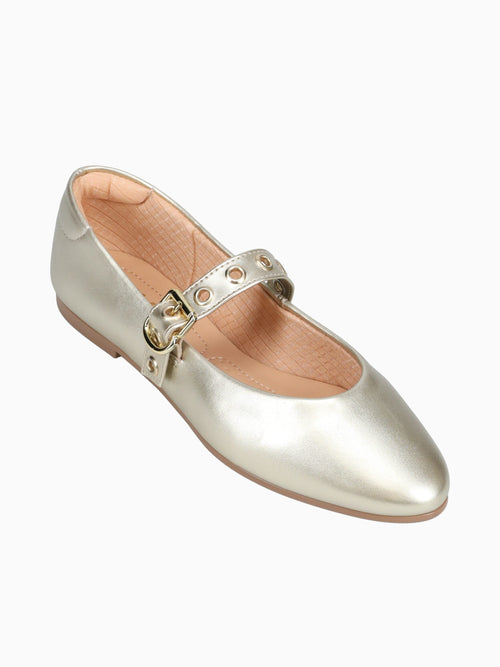 Jeanne Champagne Metallic Champagne / 5 / M