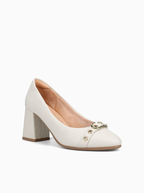 Edith Off White Smooth Off White / 5 / M