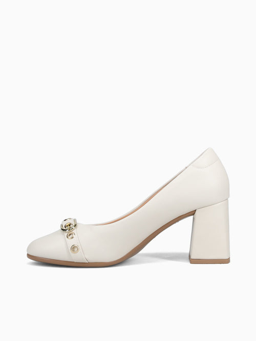 Edith Off White Smooth Off White / 5 / M