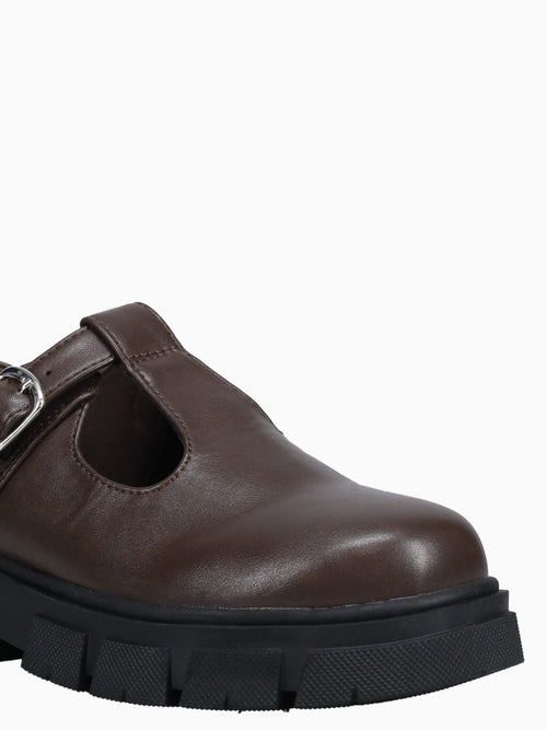 Lucy Dk. Brown Smooth Dark Brown / 1 / M