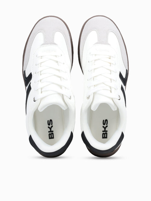 Emily White Black Soft White / 5 / M