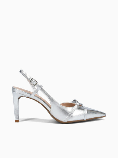 Patricia Silver Metallic Silver / 5 / M