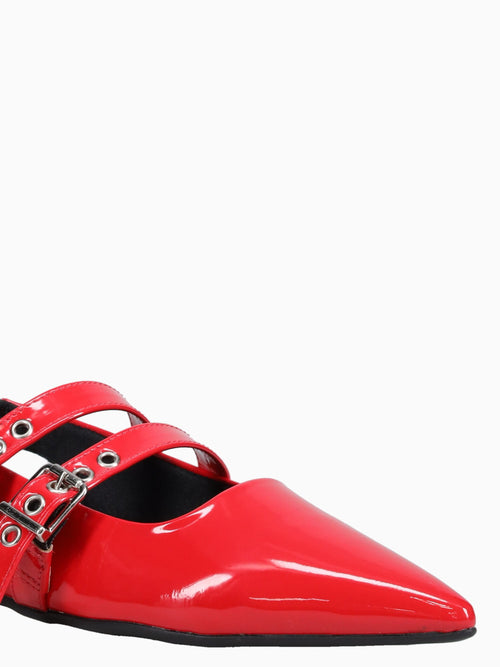 Silvia Red Patent Red / 5 / M