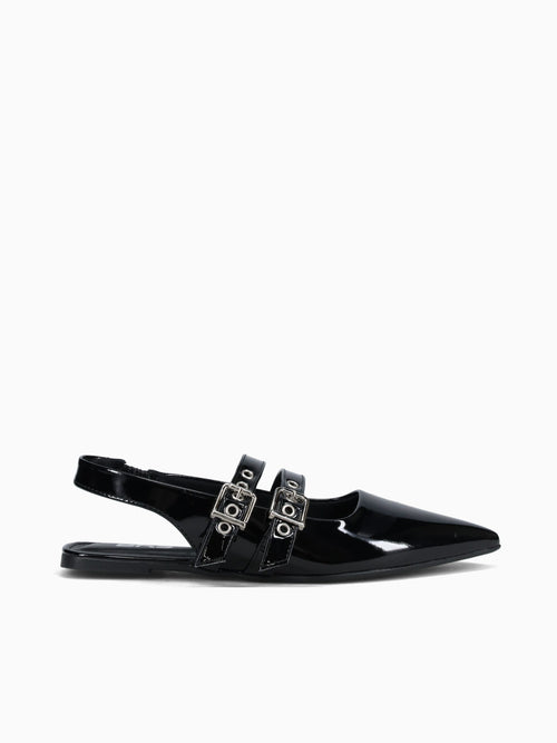 Silvia Black Patent Black / 5 / M