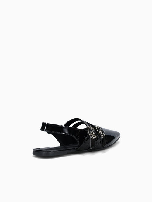 Silvia Black Patent Black / 5 / M