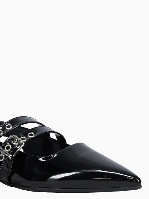 Silvia Black Patent Black / 5 / M