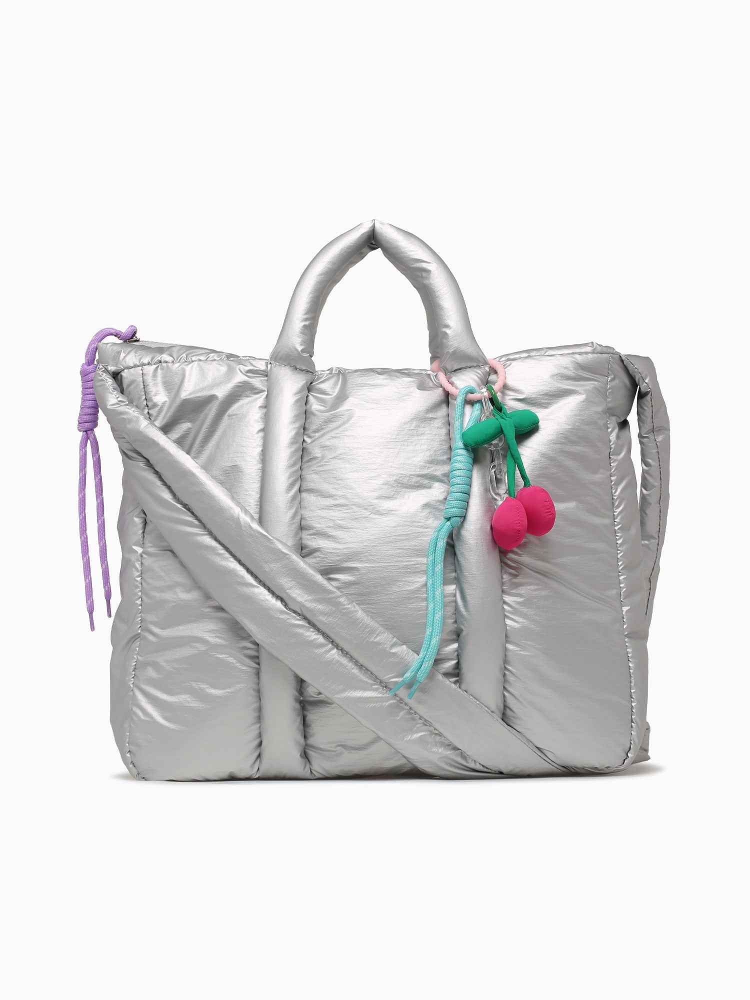 Cherry Tote Silver Silver