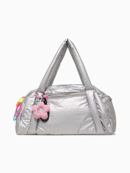 Fatima Shoulder Bag Silver Silver