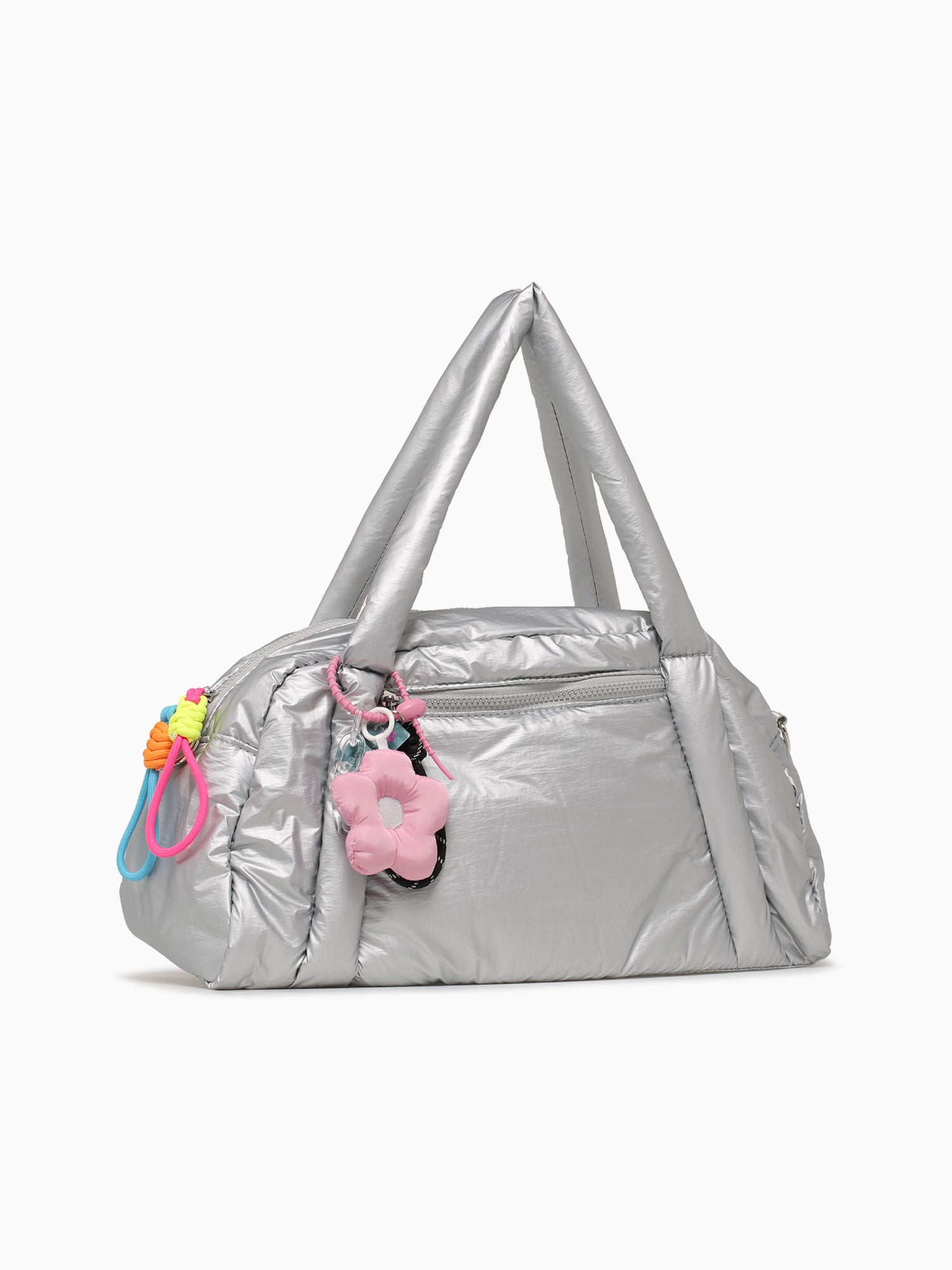 Fatima Shoulder Bag Silver Silver