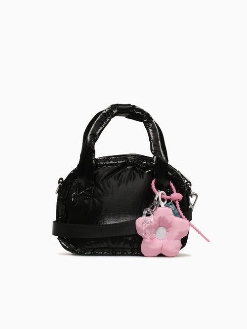 Flora Top Handle Black Black